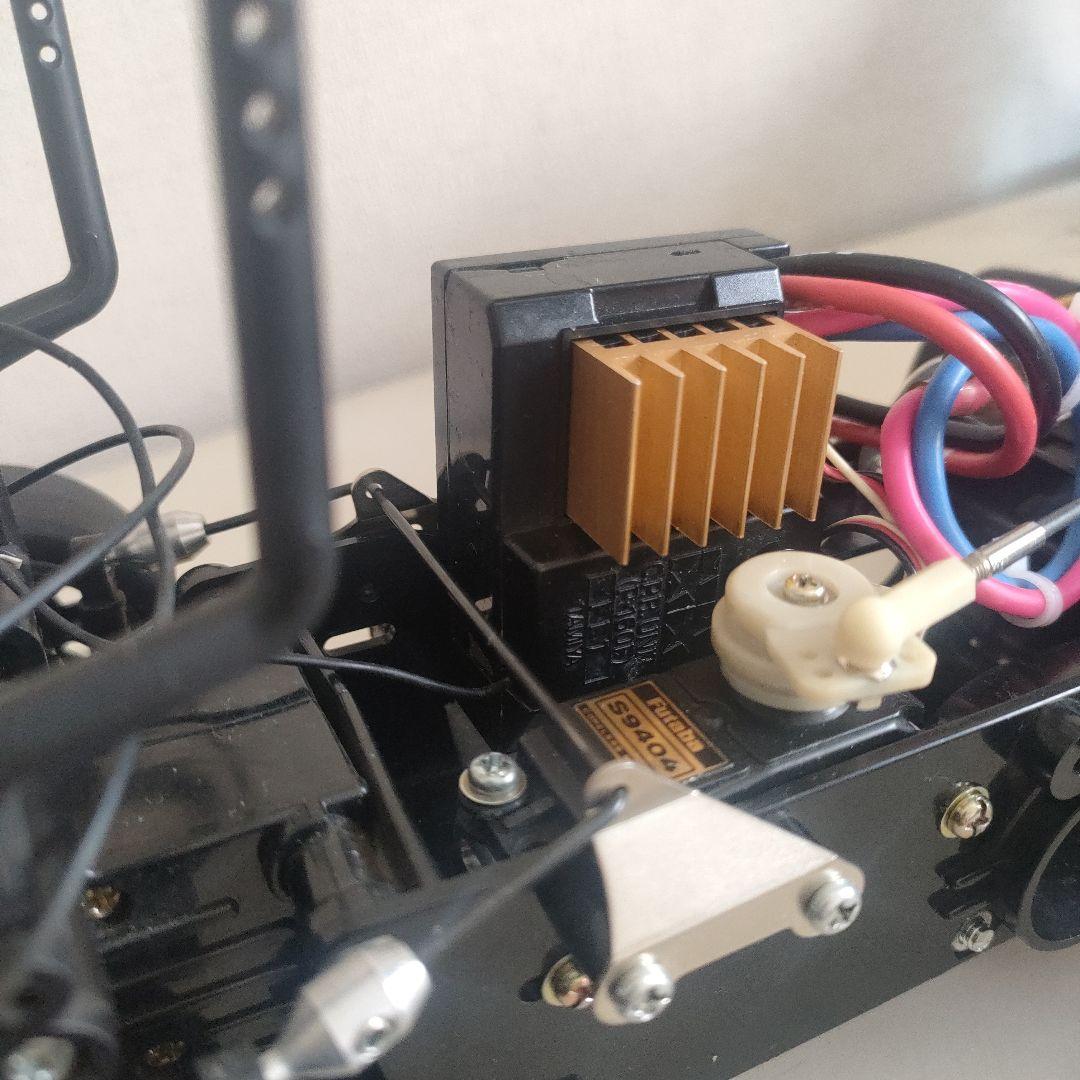 【当時物】タミヤ1/10 M-01シャーシメカセット、 ローバーミニボディ付き