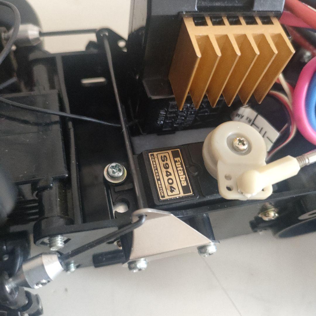 【当時物】タミヤ1/10 M-01シャーシメカセット、 ローバーミニボディ付き