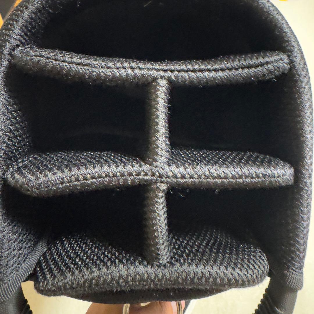 美品Admiral ゴルフ　キャリバッグ　ホワイト　カバーあり合皮