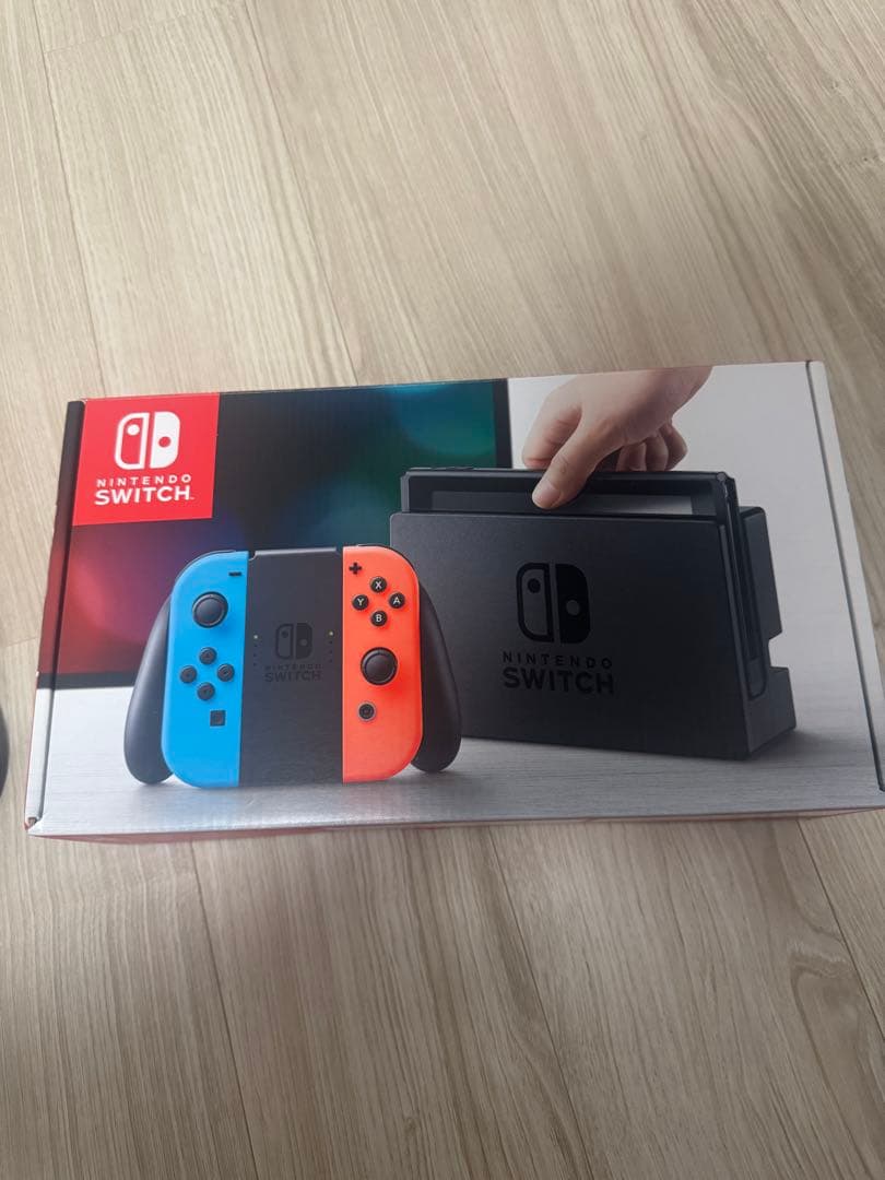 Nintendo Switch ネオンブルー/ネオンレッド 本体　付属品+おまけ