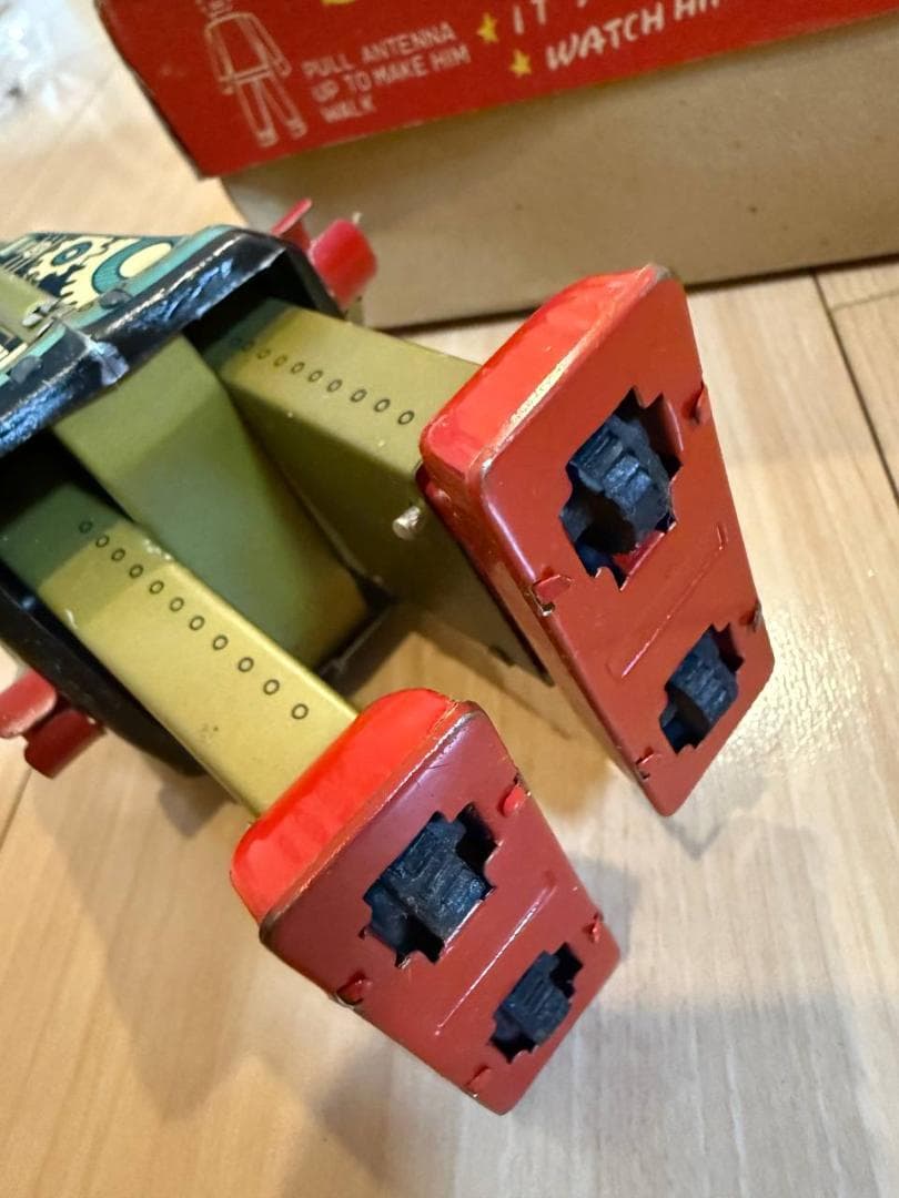 【1950年当時物】吉屋製　SPAKY ROBOT　スパーキー・ロボット動作確認