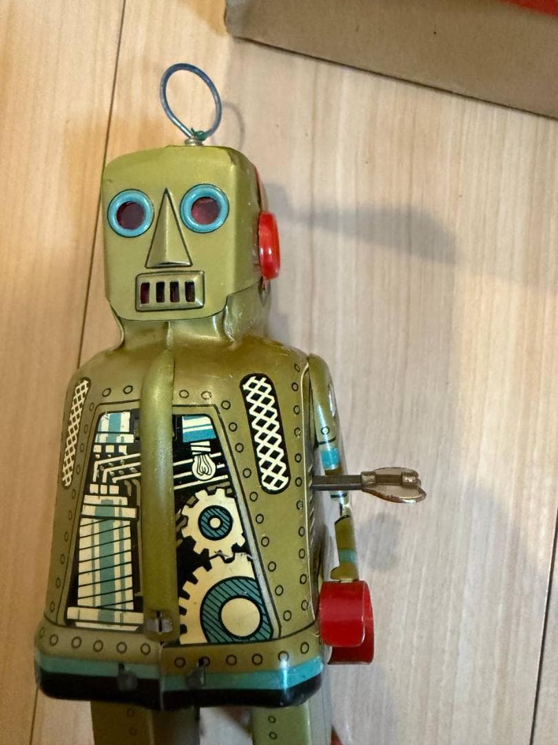 【1950年当時物】吉屋製　SPAKY ROBOT　スパーキー・ロボット動作確認