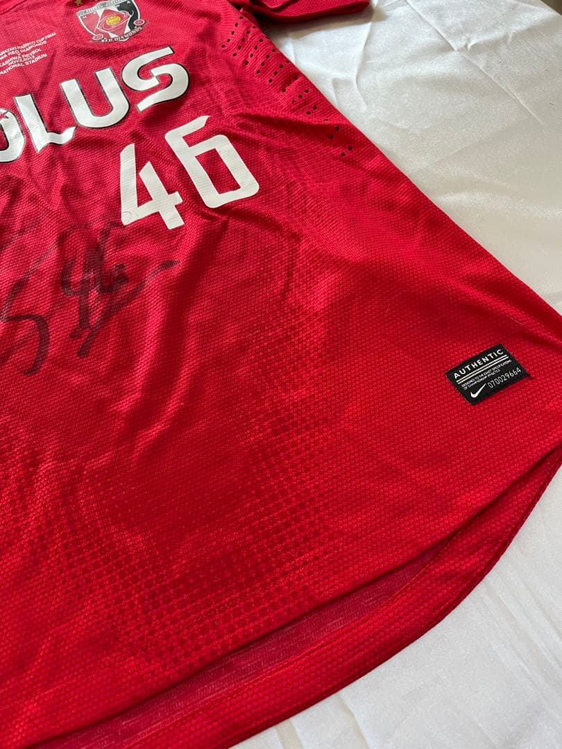 【レア】浦和レッズ 2013年ナビスコカップ決勝 ユニフォーム46番森脇良太選手