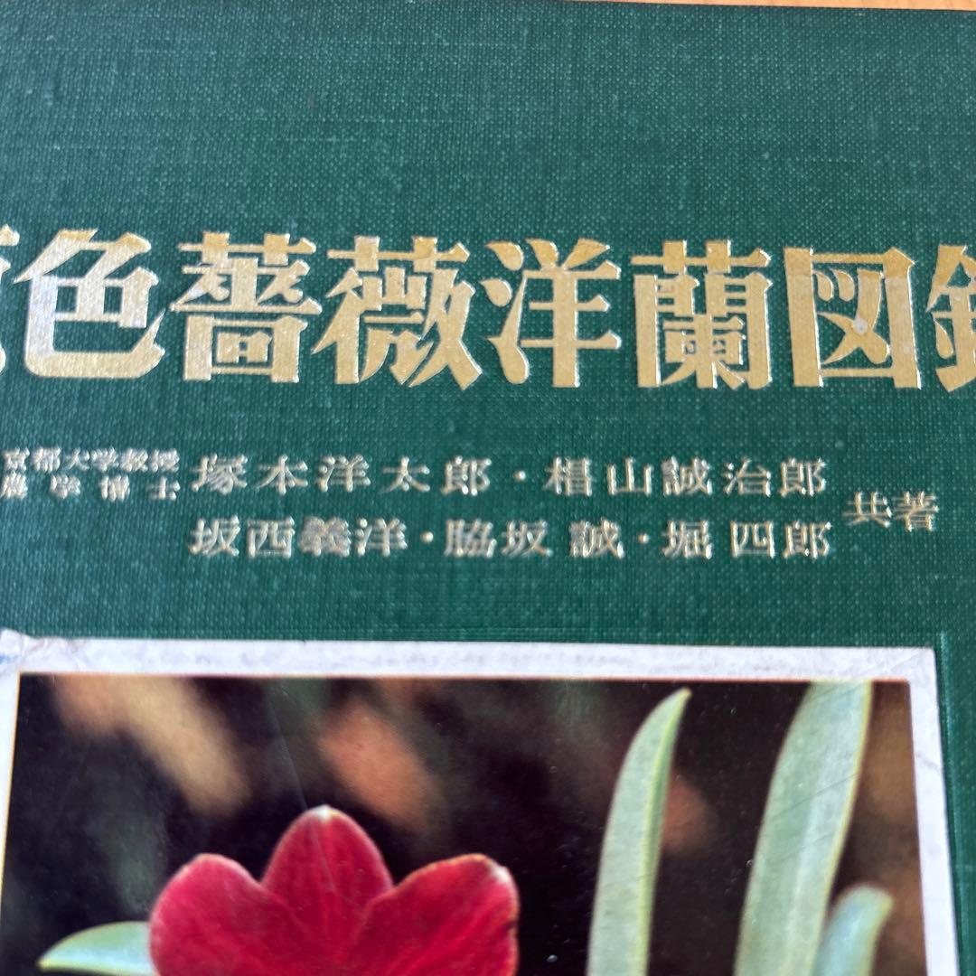 原色薔薇・洋蘭図鑑 1955年