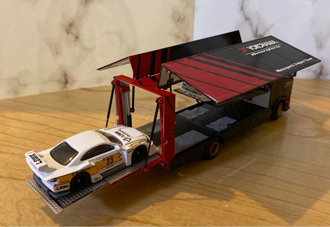 GCD 1/64 スカニア S730 トラック トランスポーター アドバンカラー