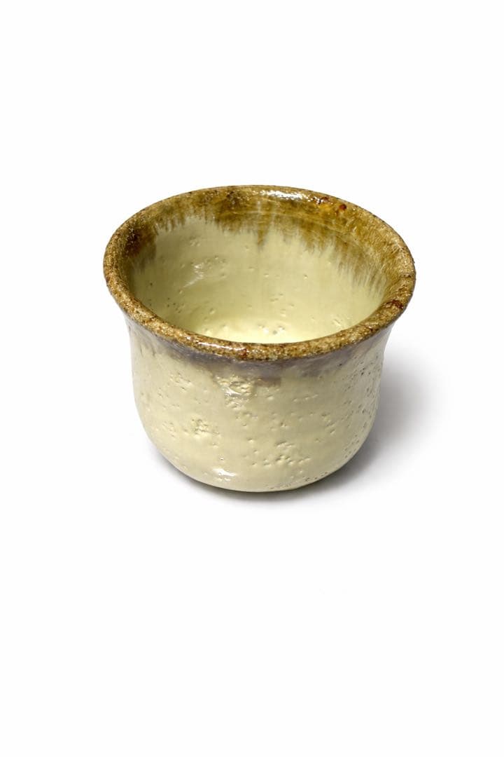 唐津焼 ぐい呑 十三代 太郎右衛門窯 共箱 栞付 酒器 中里