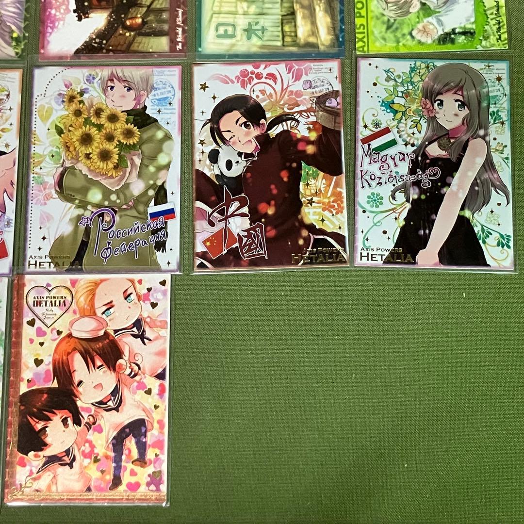 ヘタリア　トレーディングカード　フルコンプリート　特典・付録等　75枚セット