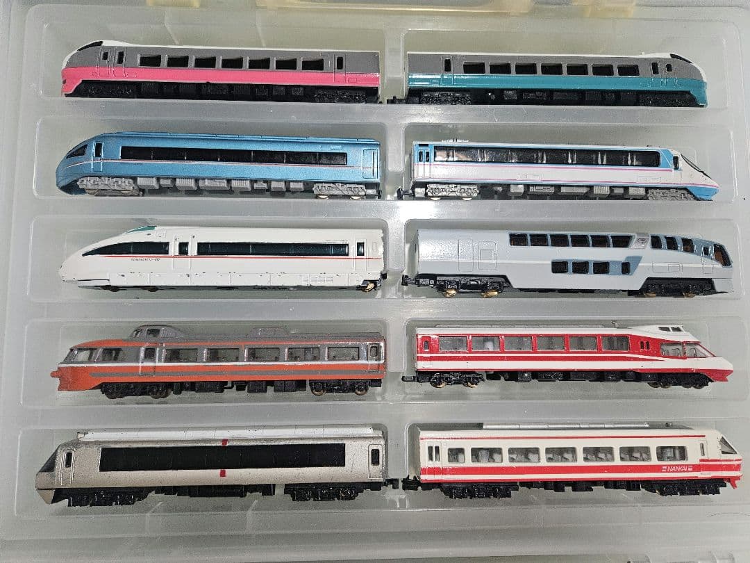 トレーン Nゲージ 車両 ５６台 ケース 連結器 おまけ　まとめ売り
