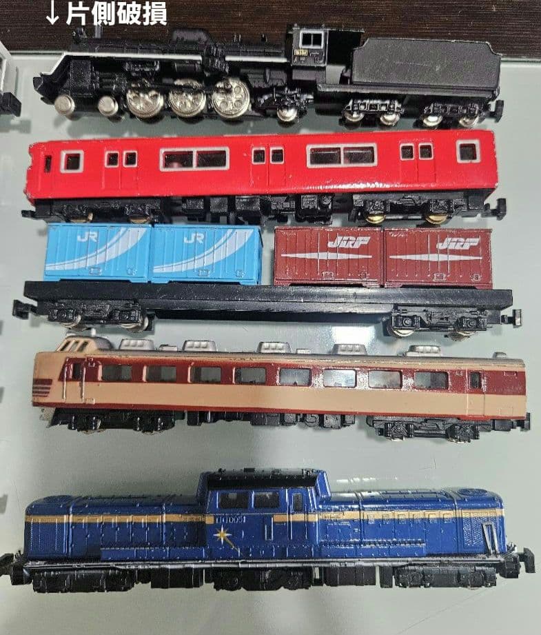 トレーン Nゲージ 車両 ５６台 ケース 連結器 おまけ　まとめ売り