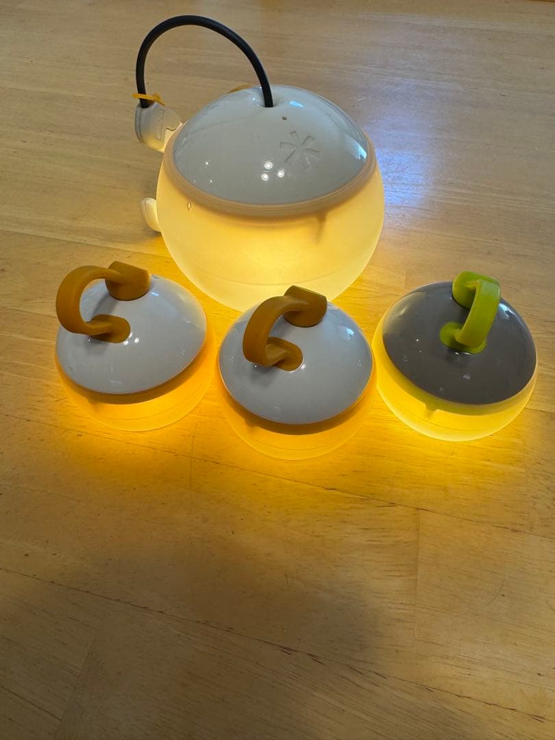 初期・廃盤・レアカラー　スノーピーク　たねほおずき/ほおずきセット　点灯確認済み