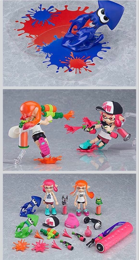 グットスマイルカンパニーfigma Splatoon ガール DXエディション