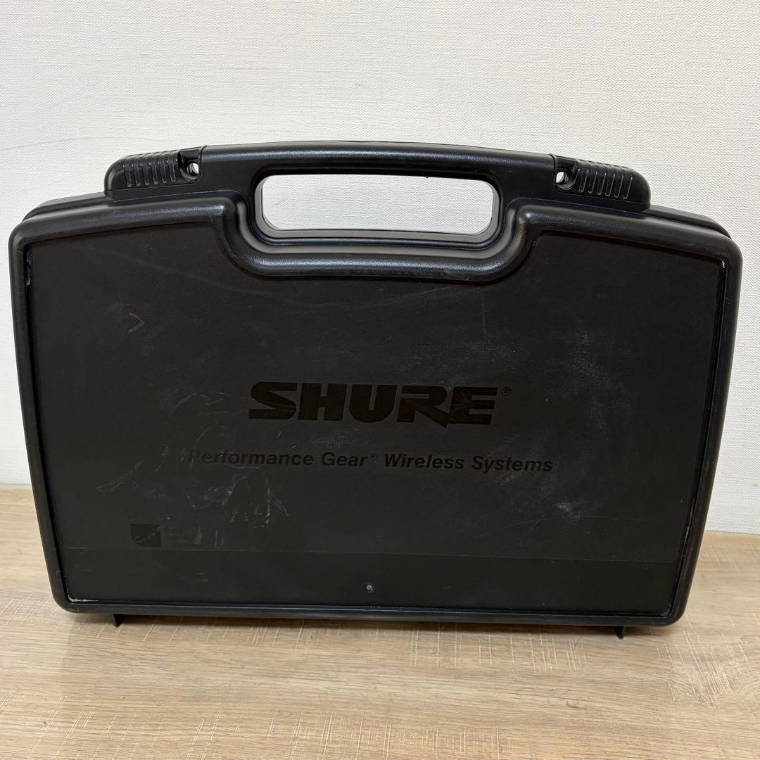 SHURE ワイヤレスマイクロフォンBETA58 受信機PGX4 ケース付
