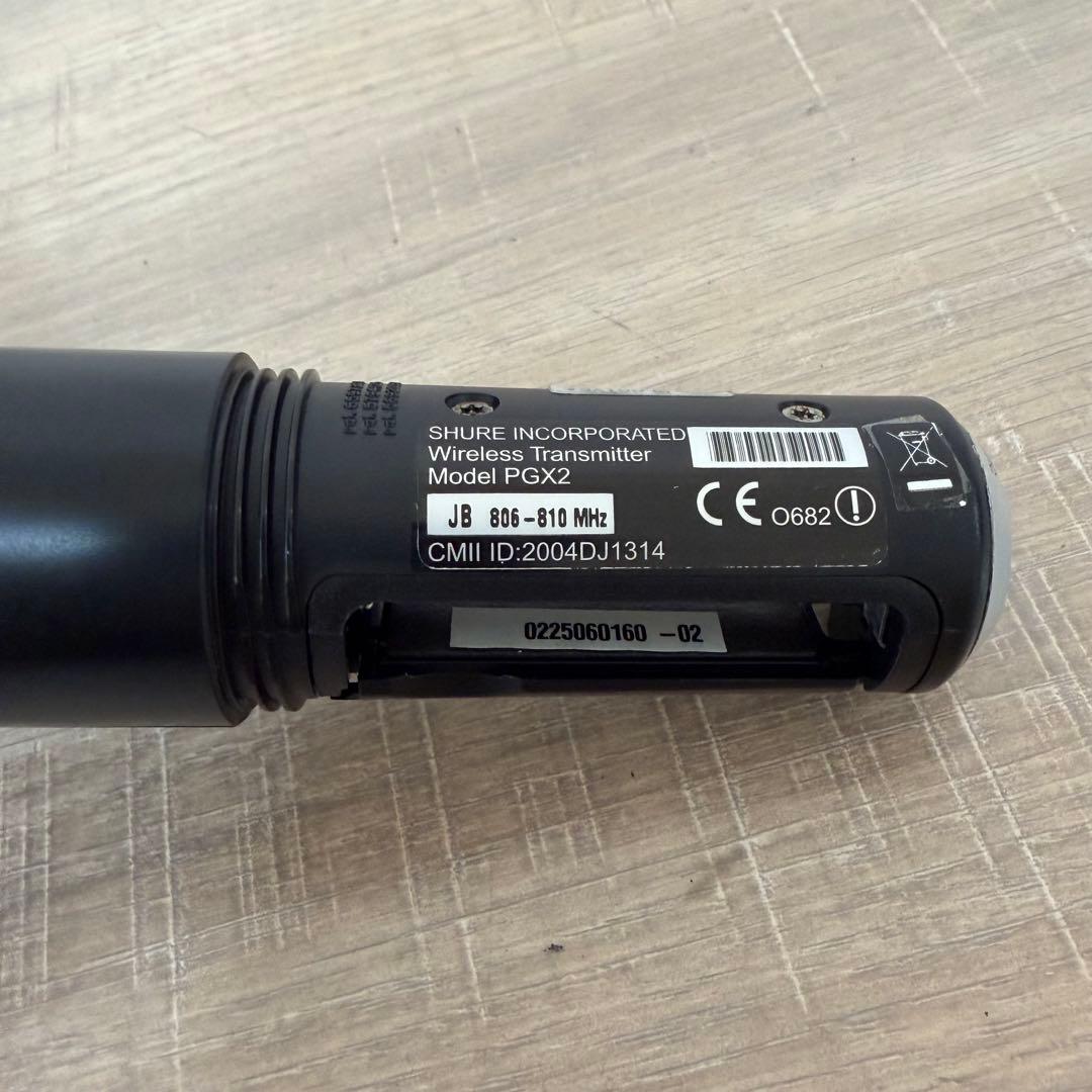 SHURE ワイヤレスマイクロフォンBETA58 受信機PGX4 ケース付