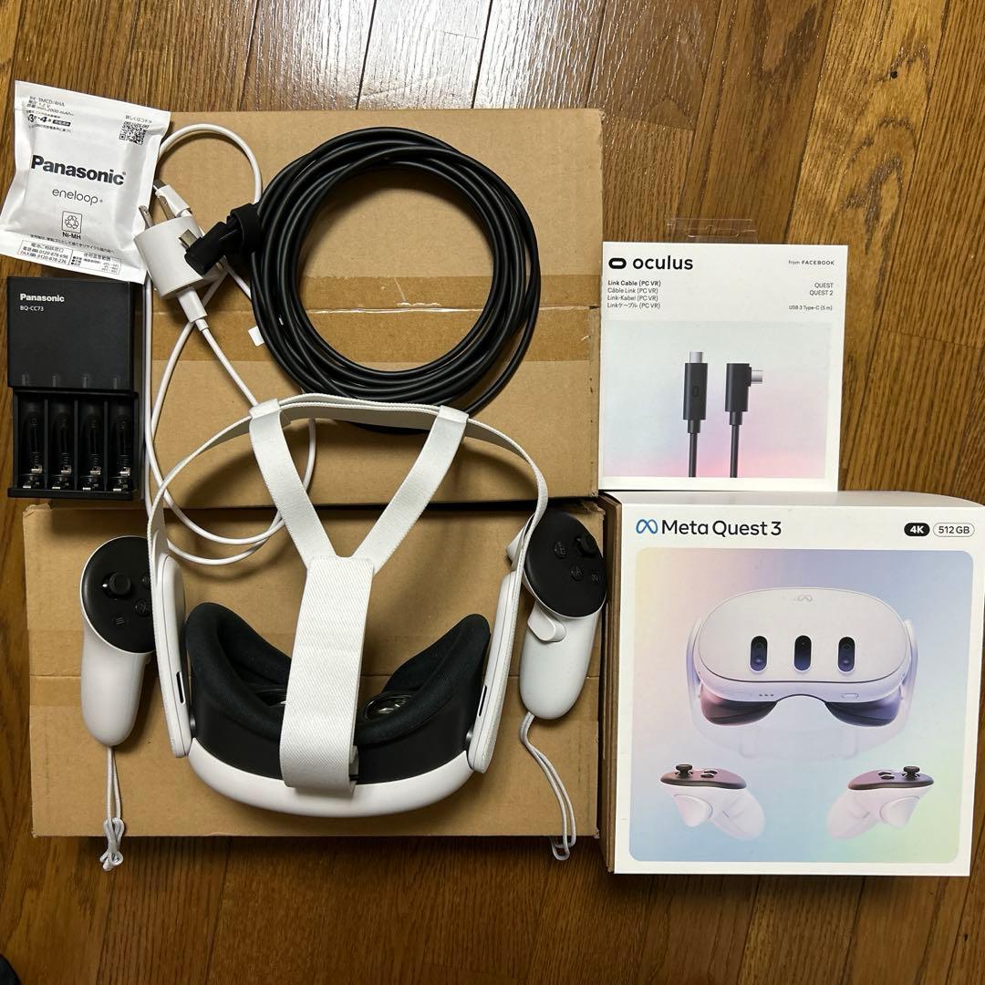 【dgikgm】　 Quest3 512GB 純正Link