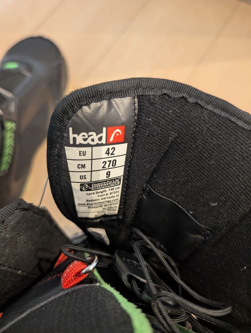 HEAD スノーボードブーツ　27cm