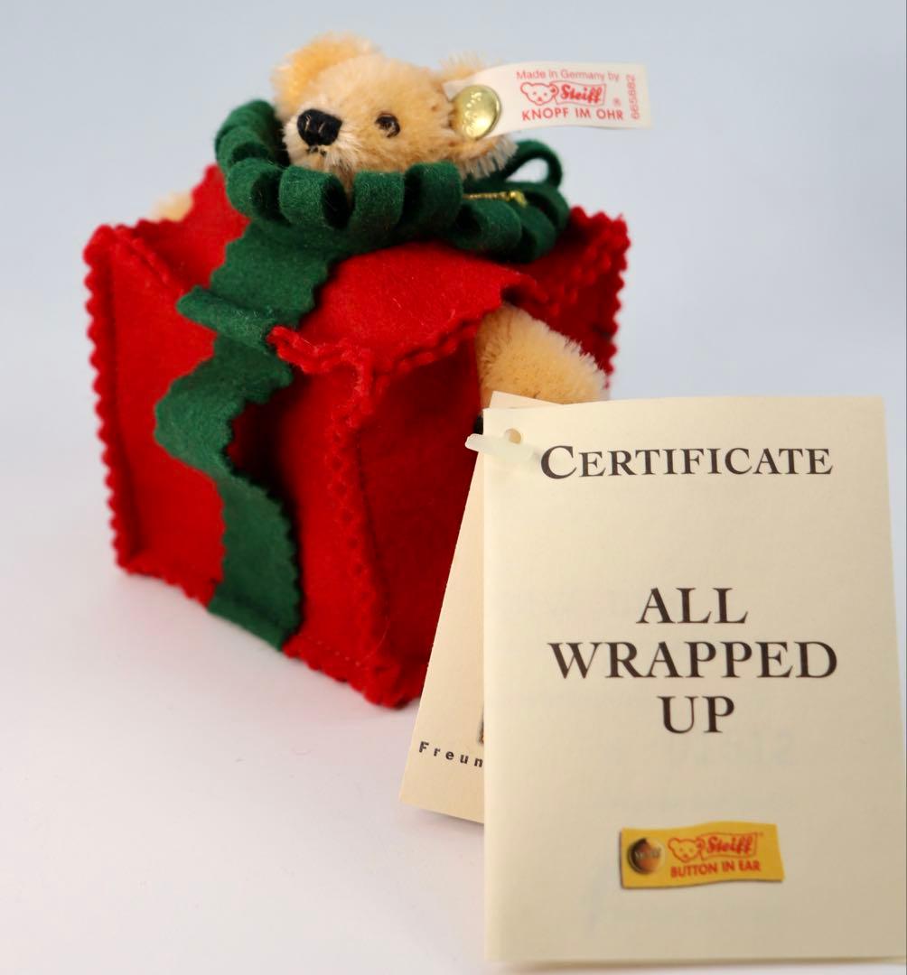Teddybär Christmas Ornam. シュタイフ・オーナメントベア