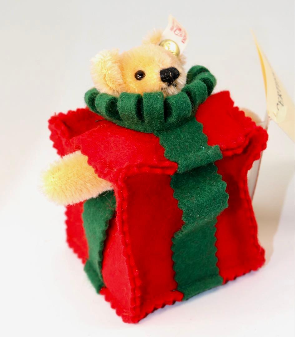 Teddybär Christmas Ornam. シュタイフ・オーナメントベア