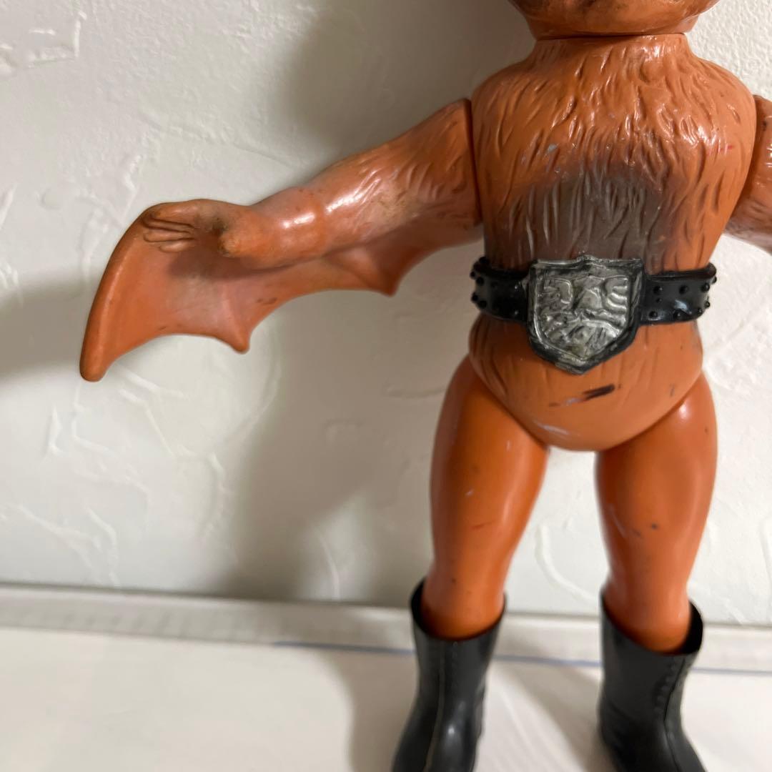 ⚠️当時物・昭和レトロ　旧バンダイ　コウモリ男　ショッカー怪人　仮面ライダー