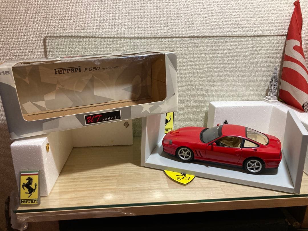 ミニカー Ferrari 550 Maranello 1:18