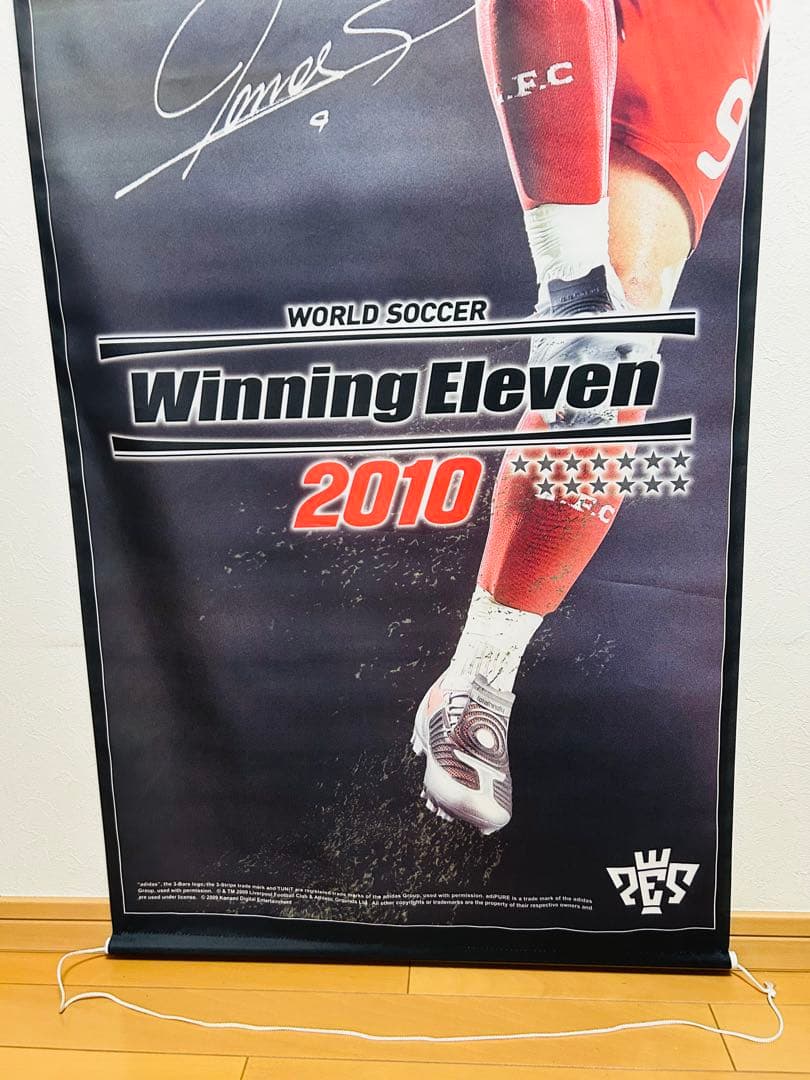 フェルナンド・トーレス タペストリー　サイン入り　【希少】　KONAMI