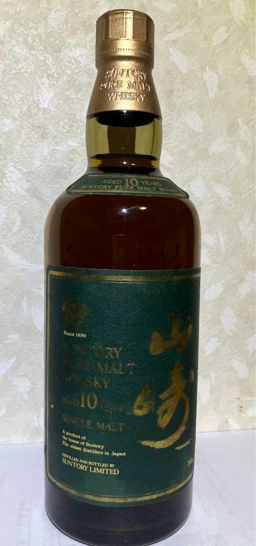 サントリー 山崎10年 ピュアモルトウイスキー　新品未開封品
