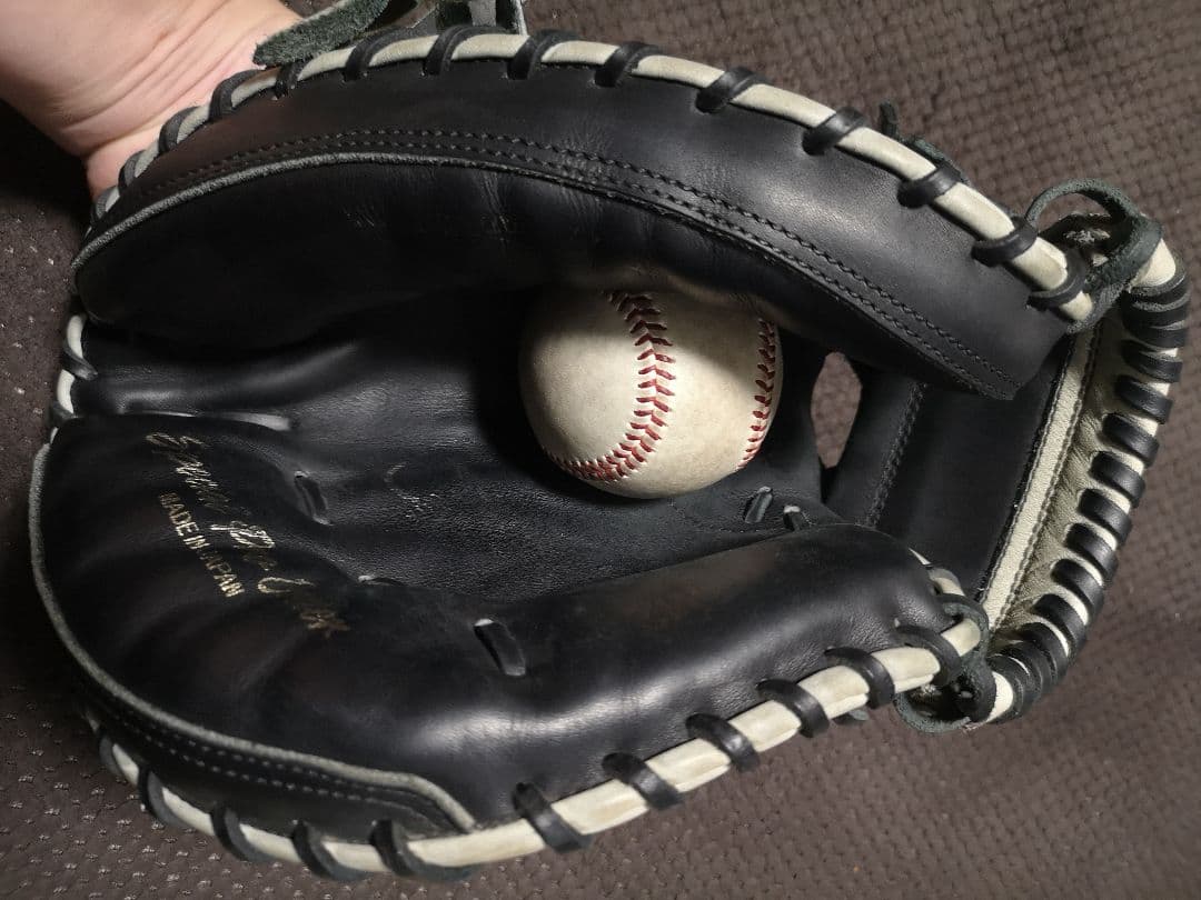 【プロフィール必読】ハタケヤマ 軟式キャッチャーミット