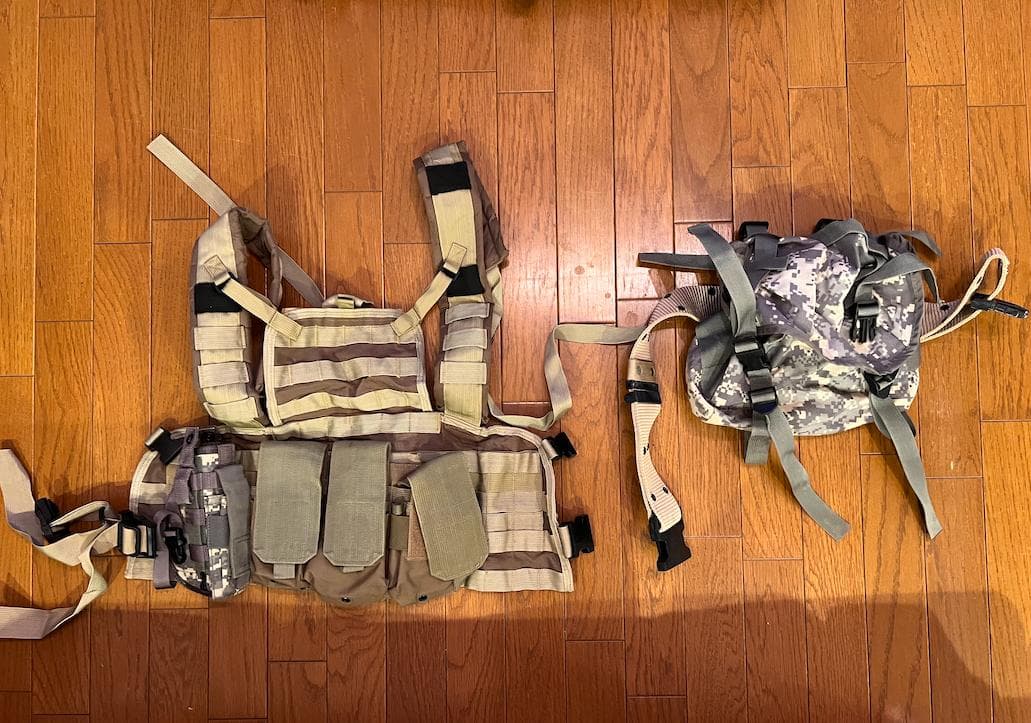 【定価約20万円】一式30点セットSOPMOD M4＆ハイキャパ＆装備品一式