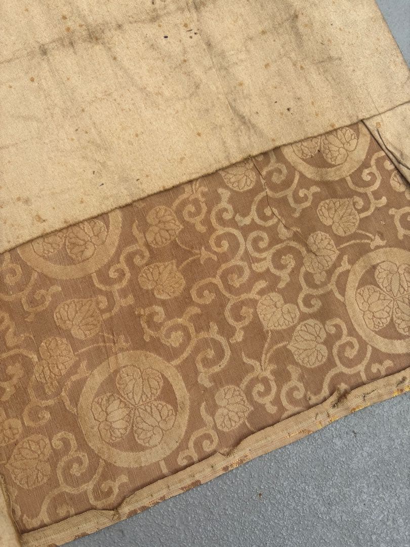 江戸時代　￼￼本金純金古布