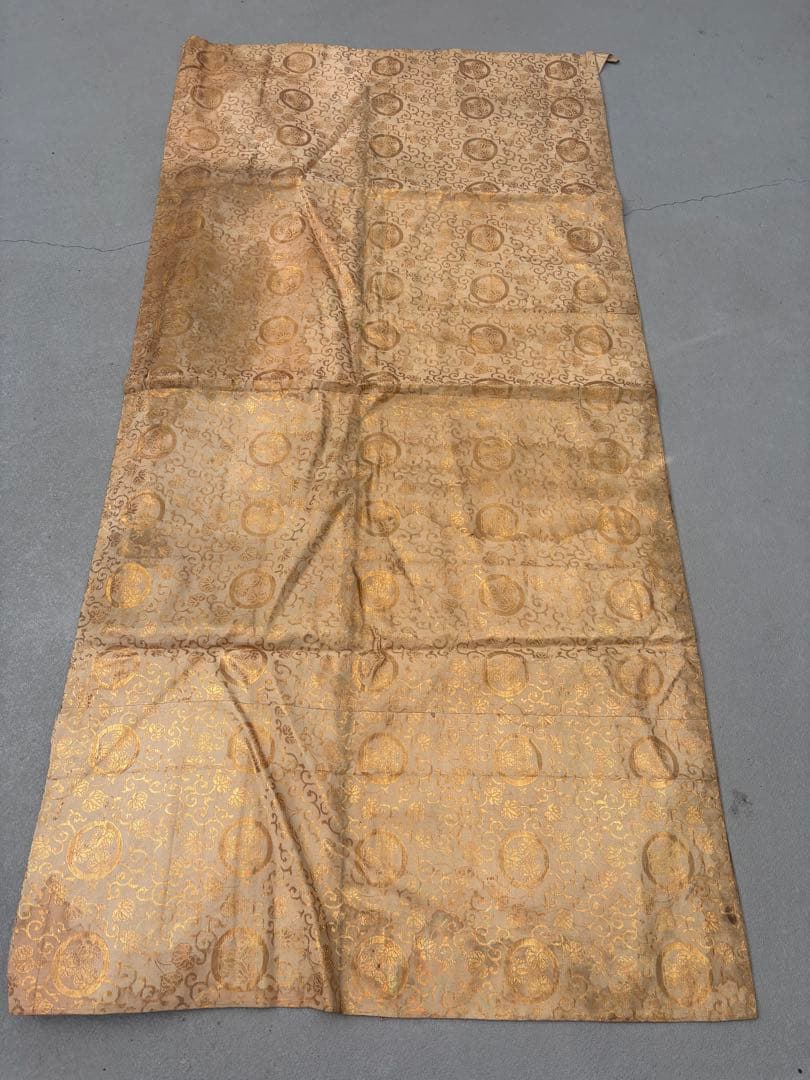 江戸時代　￼￼本金純金古布