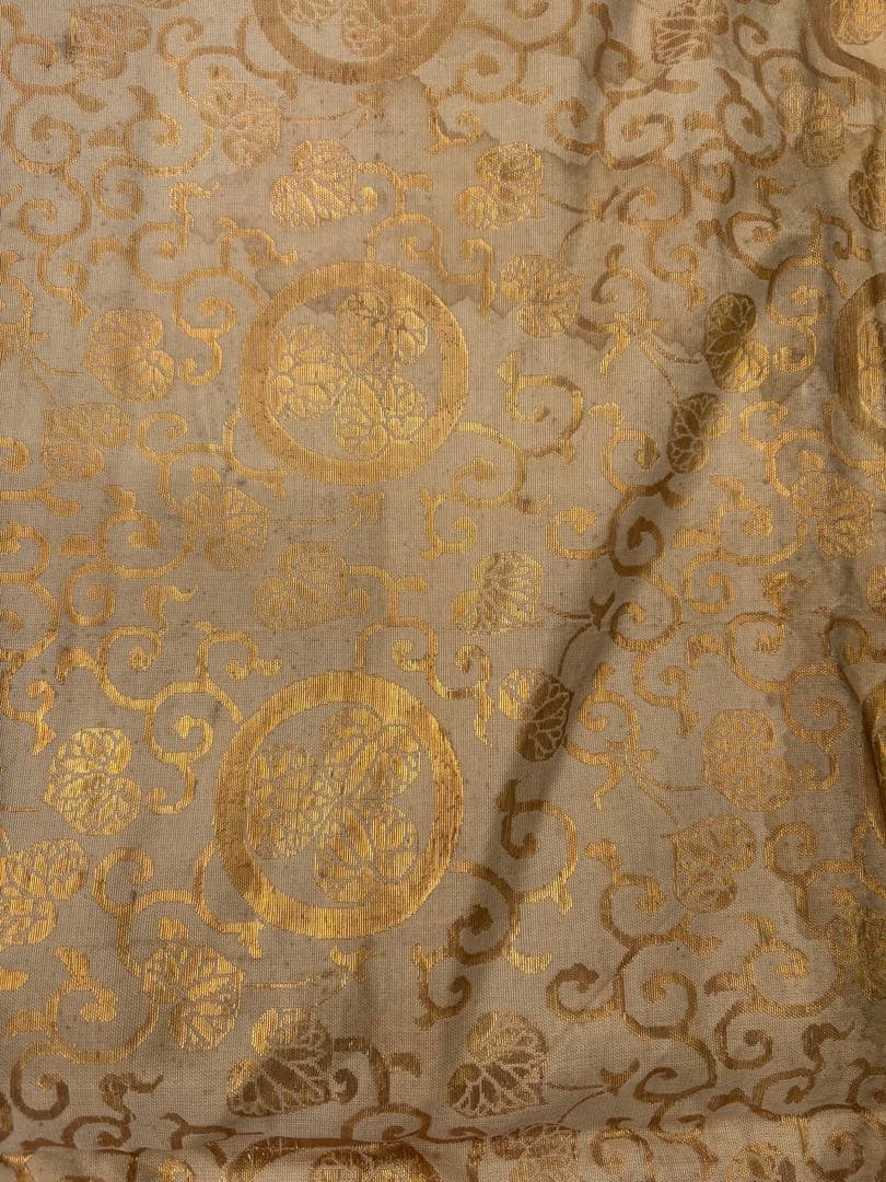 江戸時代　￼￼本金純金古布