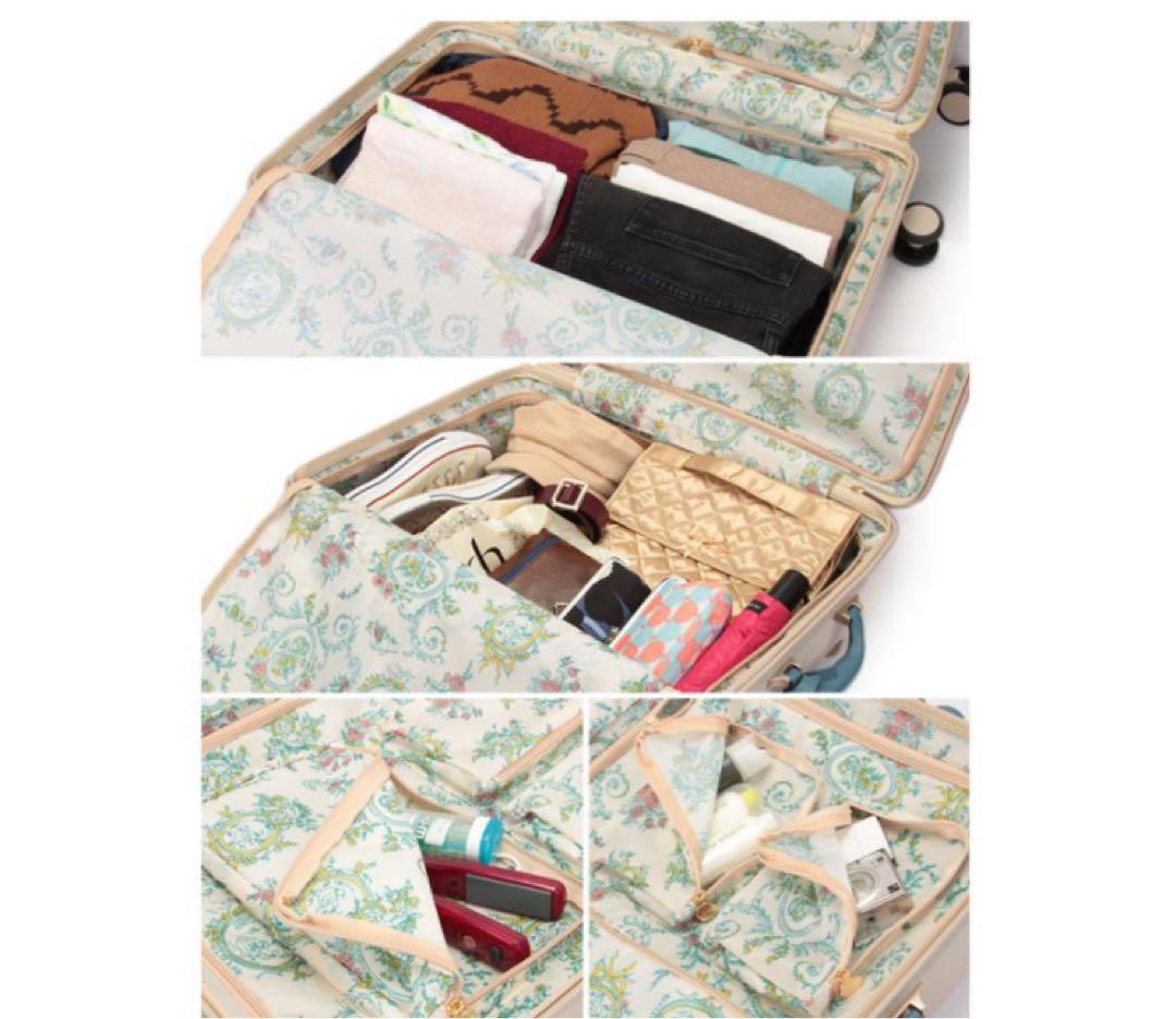 ACEハント スーツケース 75ℓ 圧縮衣類ケース付