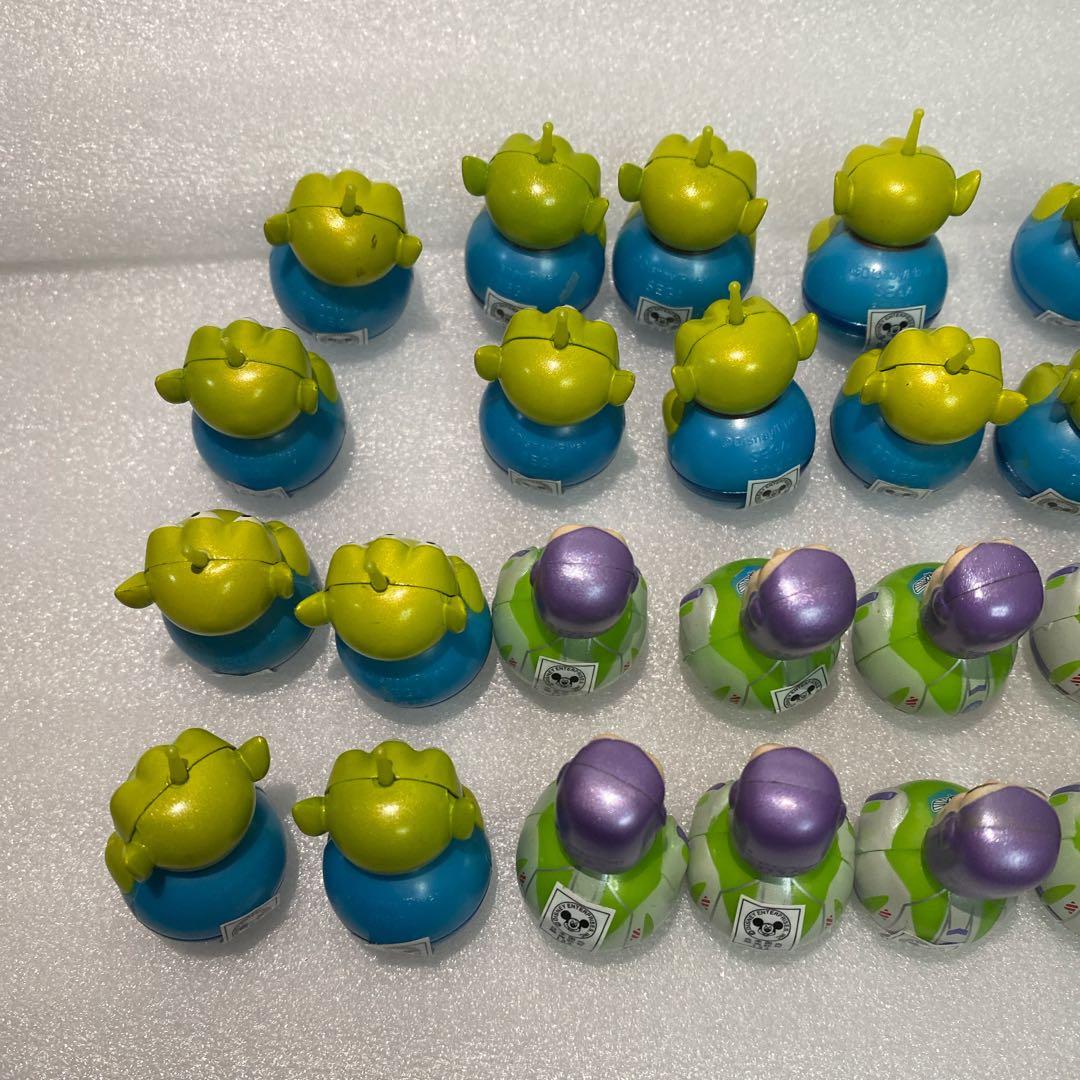 トイストーリー　バズ　リトルグリーンメン　起き上がり小法師 34個セット