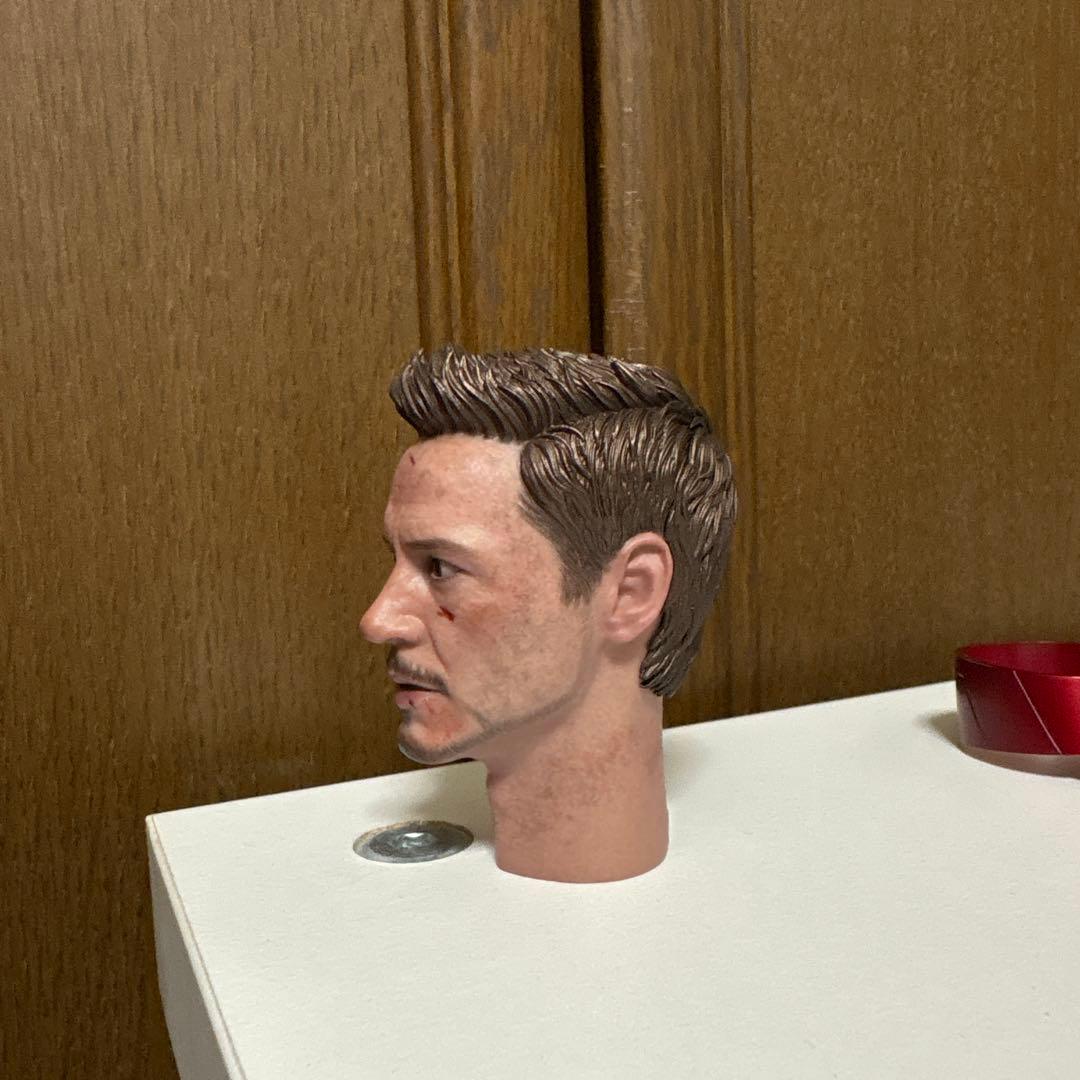 ホットトイズ　アイアンマン　マーク42 トニースターク　ヘッドパーツ　バッテリー