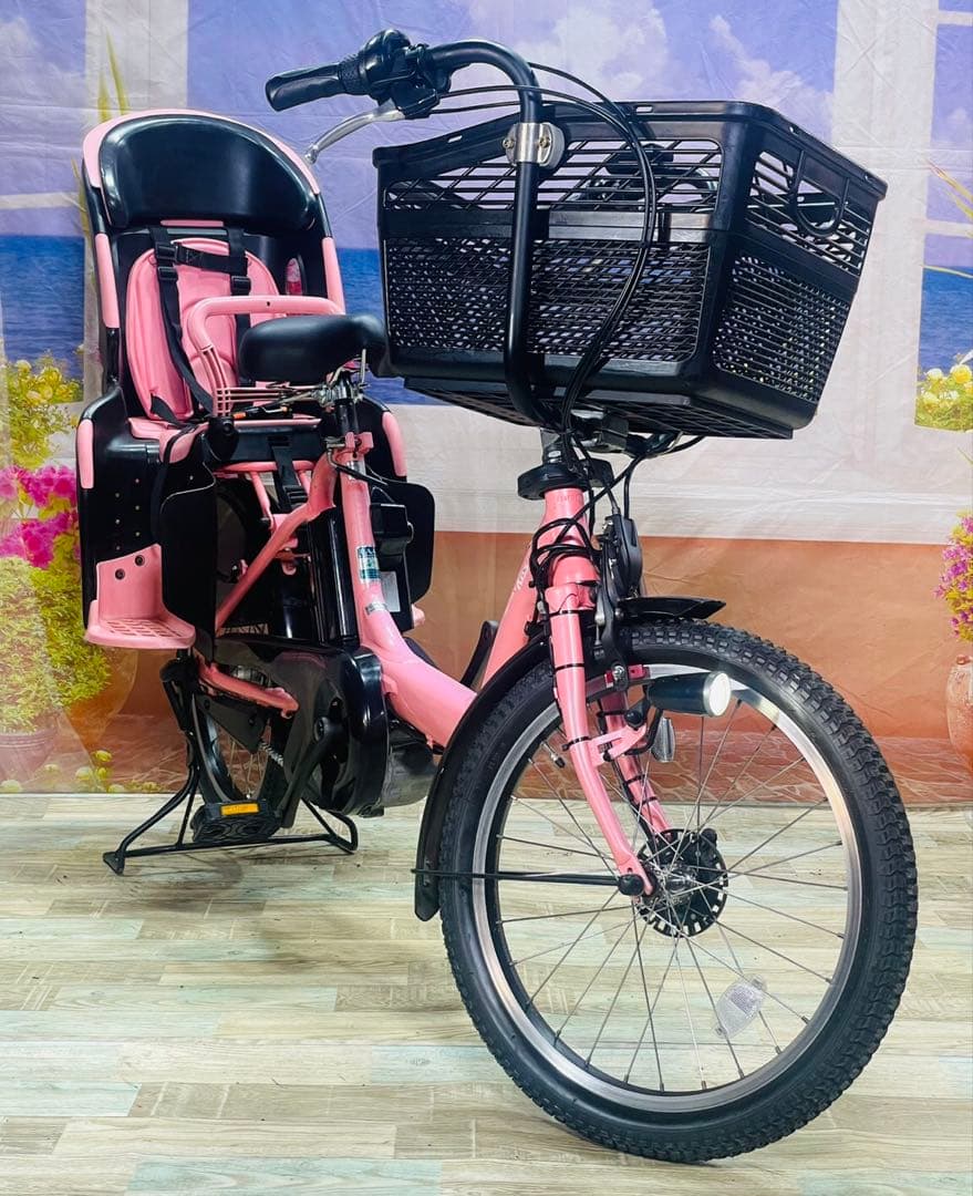 ヤマハパスキス⭐️人気モデル！子供乗せ電動アシスト自転車Y3435