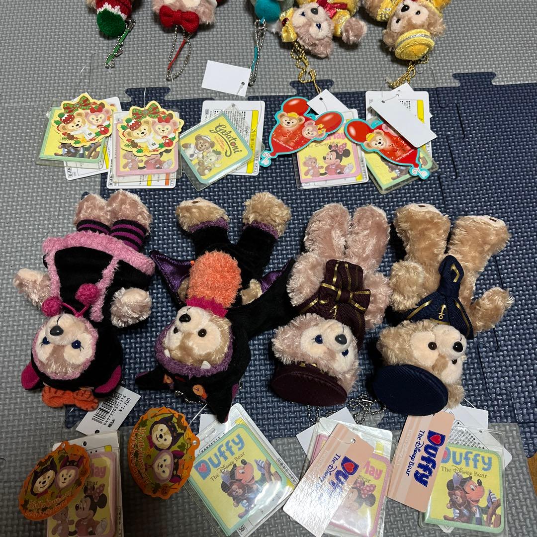 ダッフィー、シェリーメイぬいぐるみまとめ売り
