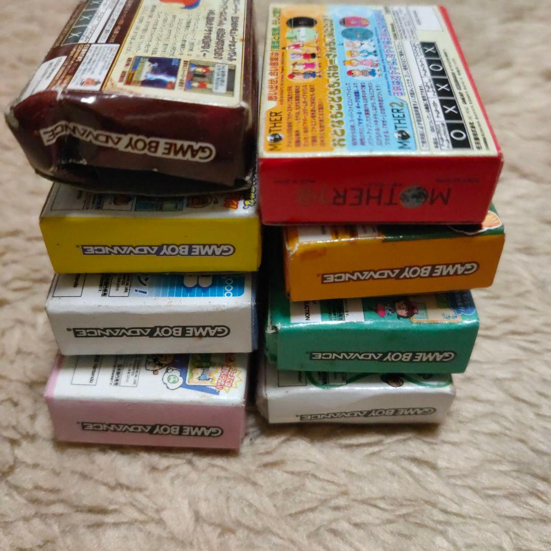任天堂 ファミコン ゲームボーイアドバンス 消しゴム 8本セット