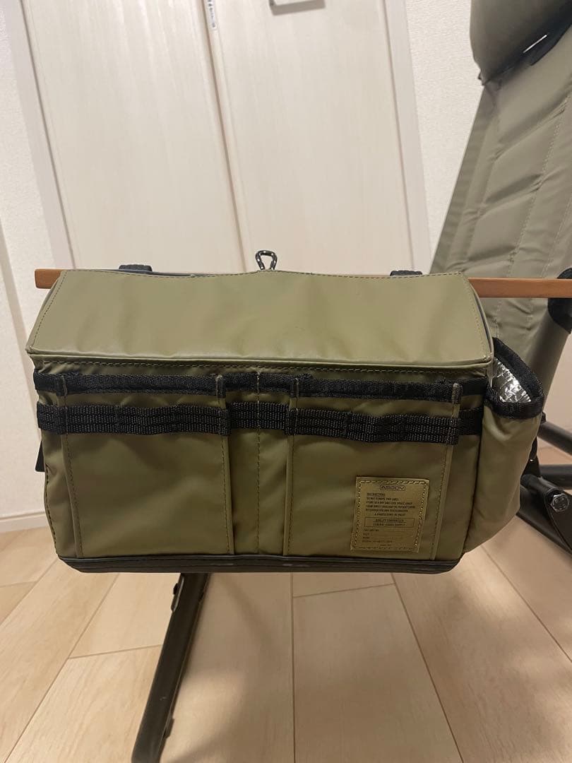 アッソブ　ハイバックローバーチェア　カーキ　5点セット