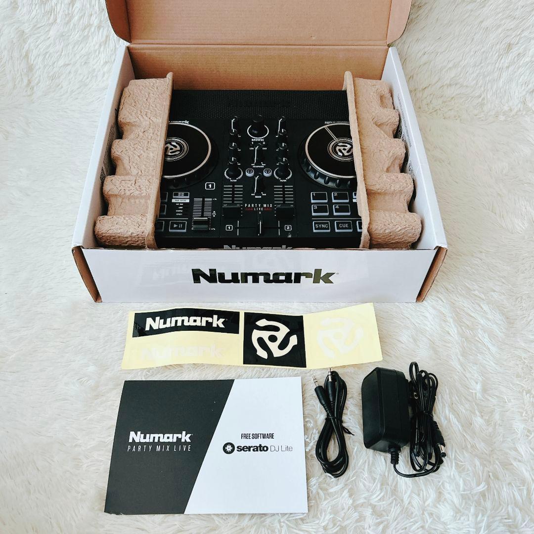 【付属品完備】 Numark PARTY MIX LIVE DJ スピーカー内蔵
