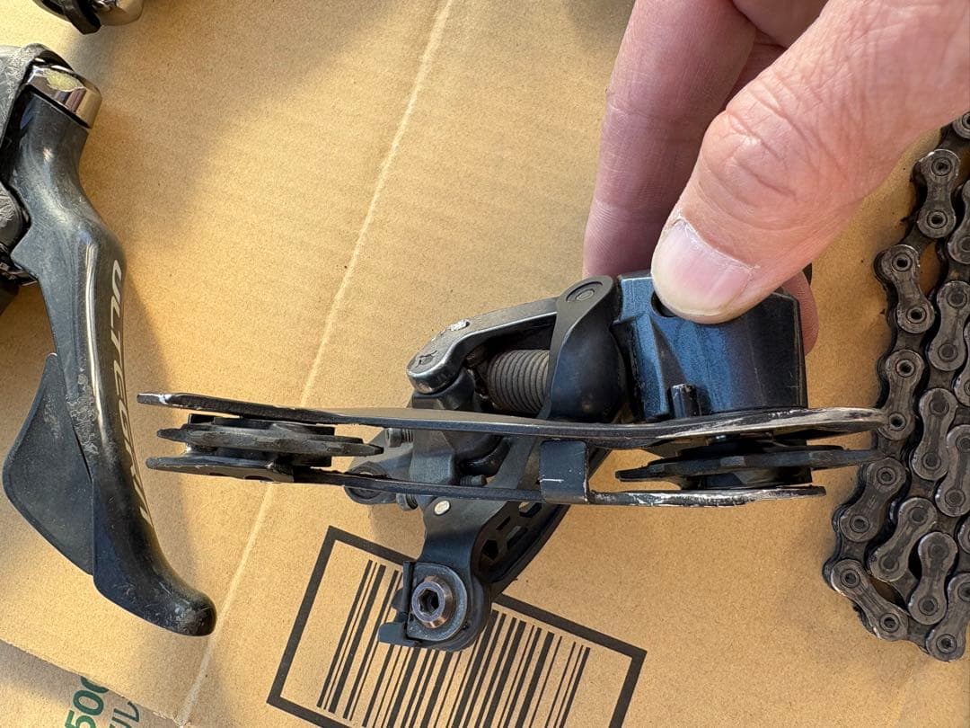 ジャンク品 　SCOTT ADECT10 ロードバイク　カーボンフレーム