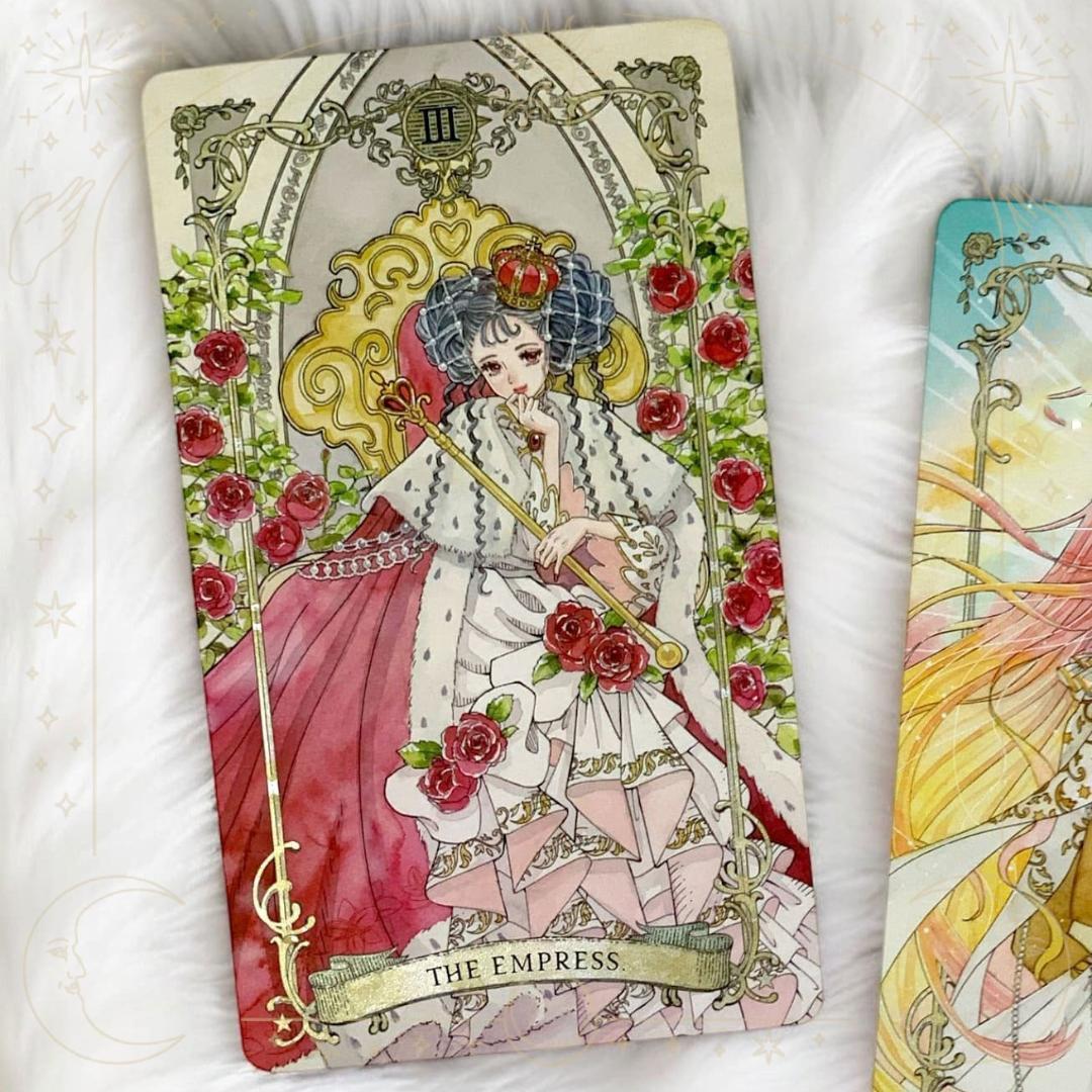 【正規品タロットカード】美麗＆キュートなイラスト✨特装版✨伝説の国を描いたデッキ