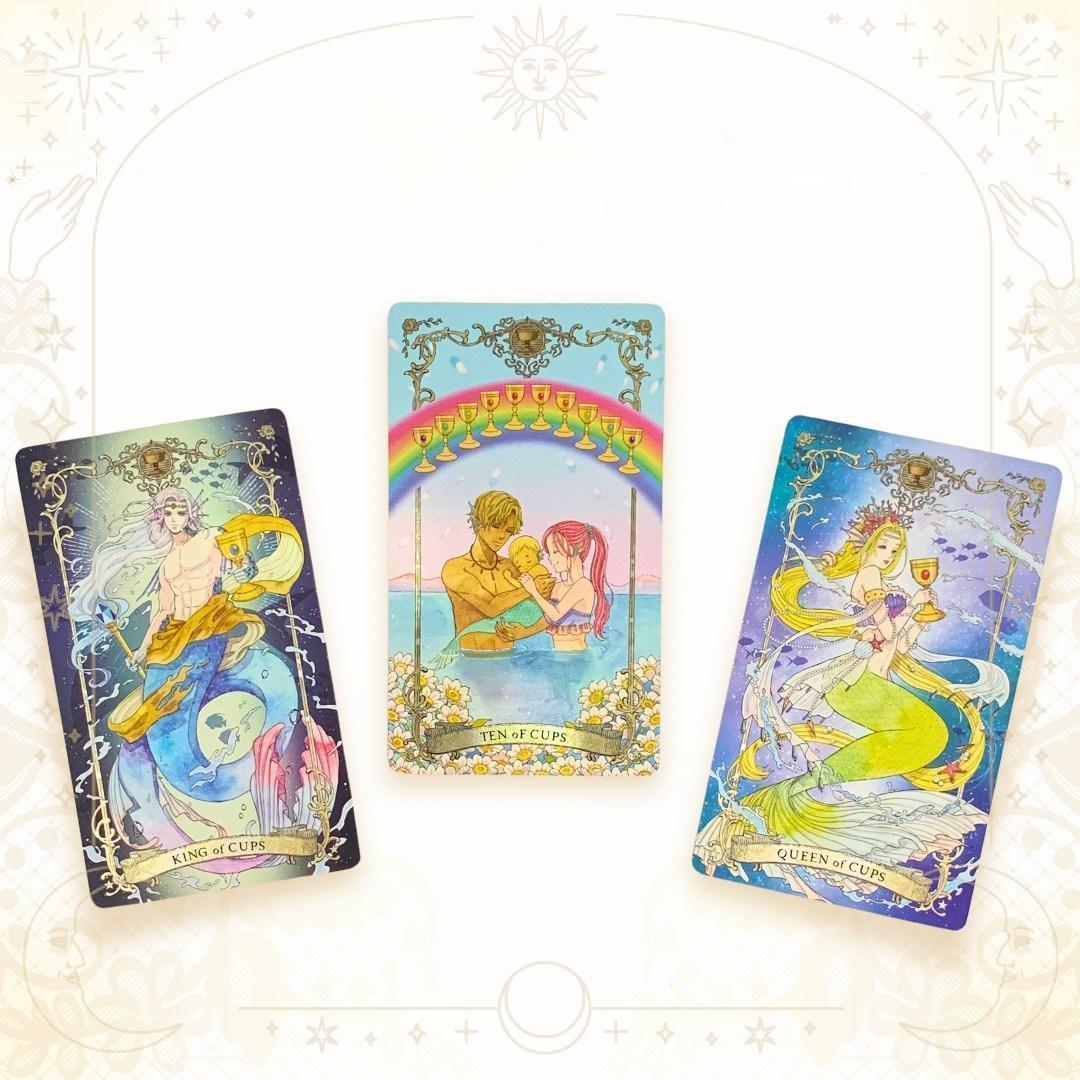 【正規品タロットカード】美麗＆キュートなイラスト✨特装版✨伝説の国を描いたデッキ