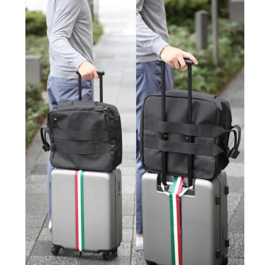 ミレスト ストラクト 2WAY スクエア ボストンバッグ MLS274 グレー