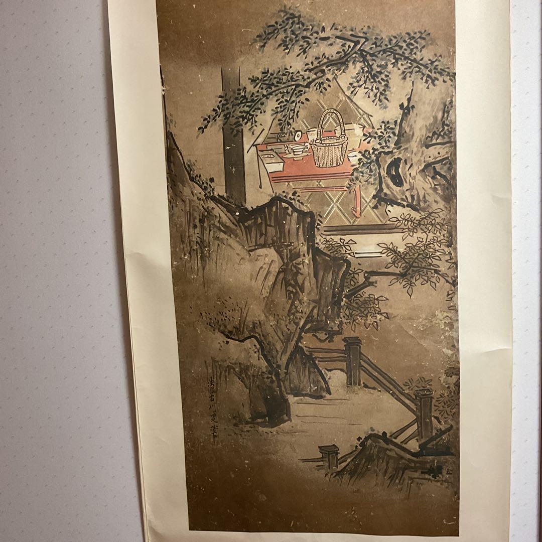 狩野常信筆 【 琴祺書図面 】対馬宗家所蔵復刻 限定 4枚 妙楽寺保存品