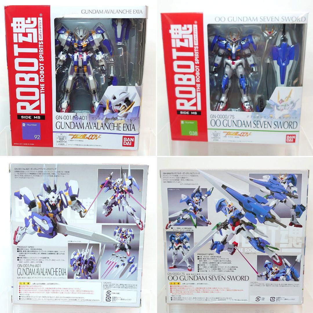 ROBOT魂 機動戦士ガンダム00 エクシア〜クアンタ 主役機セット