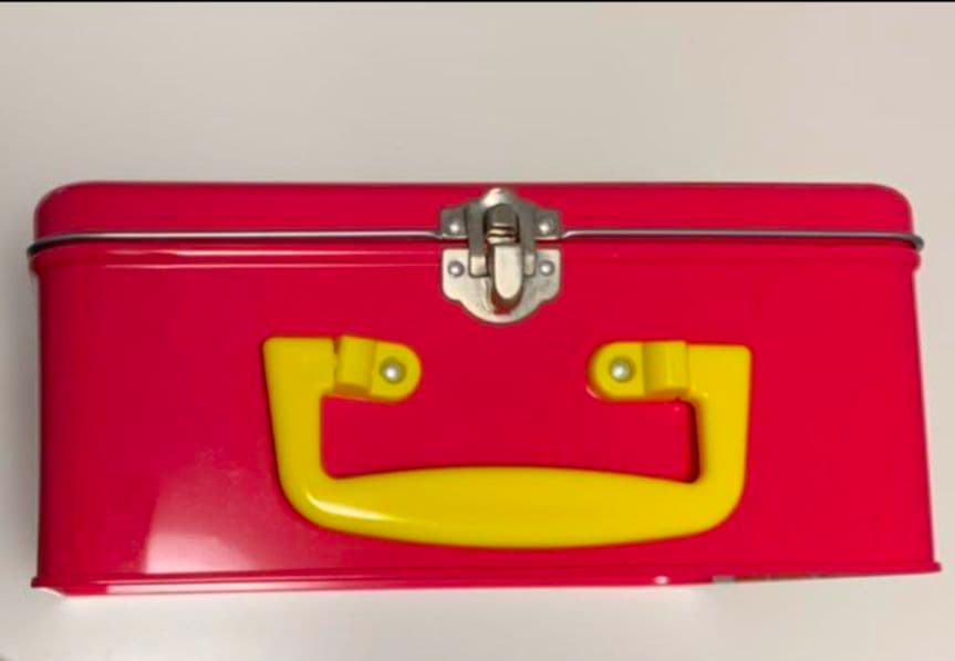 たべっ子どうぶつ トランク 缶　コンテナBOX ①