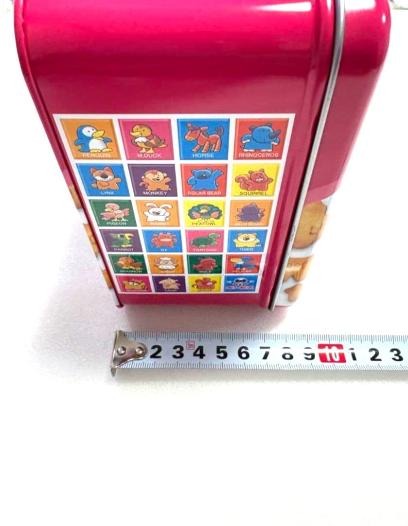 たべっ子どうぶつ トランク 缶　コンテナBOX ①