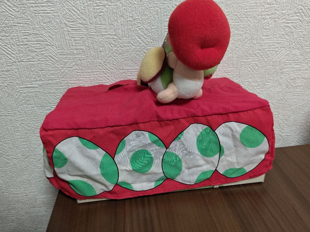 スーパーマリオ　ヨッシーアイランド　ティッシュカバー　ケース　平成レトロ