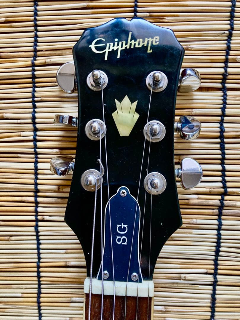 ☆最終値下決断☆希少　オイルステイン仕上げ　セットネックのEpiPhone SG