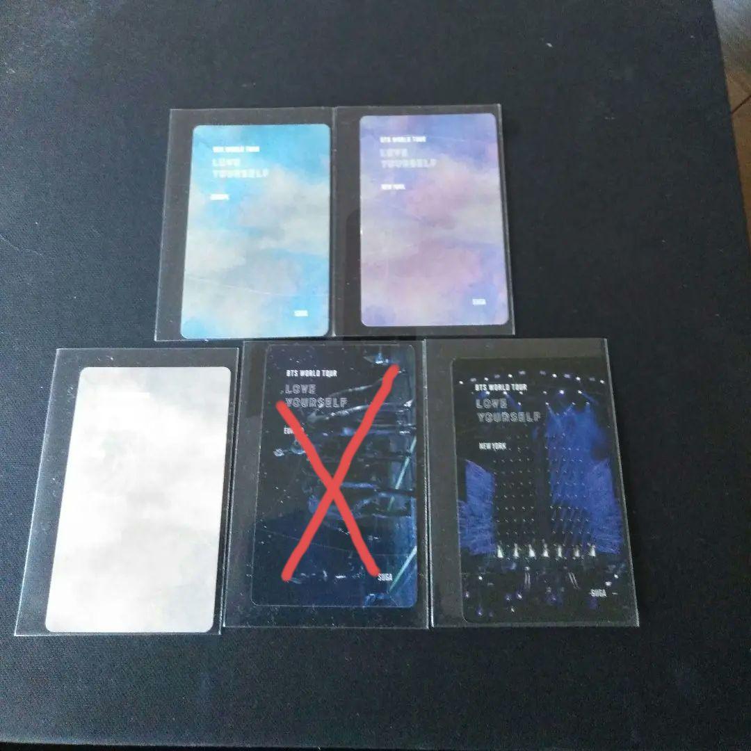 BTS LOVE YOURSELF blu-ray、DVD トレカ SUGA