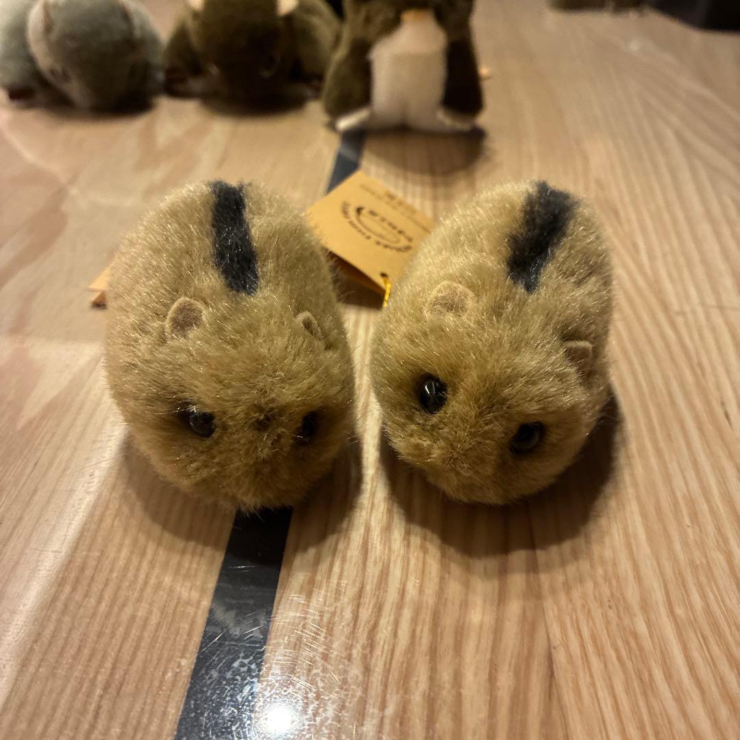 即購入可　やまね工房　ぬいぐるみセット　おまけナキウサギ付